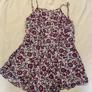 Open back romper